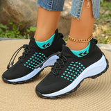 Size Platform Casual Sneakers Women 2024 Comfort Breathable Slip On Sports Shoes Woman Non Slip Thick Sole Sock