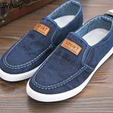 mens shoes casual Denim Male sneaker Slip on Loafers Men Canvas Shoes Breathable Soft Flat Driving Shoes mens casual