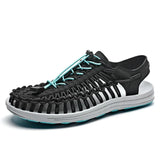 Men Shoes Designer Hand-woven Men Sandals Summer 2023 Breathable Loafer Men Casual Shoes Comfortable Fashion Beach Sandals