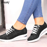 Women Flats Platform Shoes Woman Loafers Fashion Women's Slip On Shallow PU Casual Shoes Zapatos De Mujer