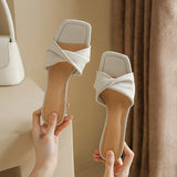 Summer New Peep Toe Flip Flop Sexy High Heel Women Slippers Ladies Elegant Gladiator Sandalias Shoes Zapatillas
