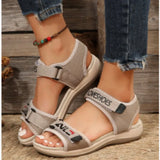 Women's Sandals Summer 2024 Sports Sandals Open Toe Heightened Platform Sandals Women's Beach Shoes Athleisure