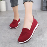 Women Mesh Breathable Flat Shoes 2023 New Ladies Comfort Light Casual Sneaker Women Slip on Loafers Outdoor Walking