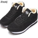 Men Boots Winter Shoes Mans Footwear Warm Fur Snow Boots Ankle Botas Hombre Winter Boots For Men Plush Winter Sneakers Plus