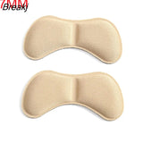 Heel Stickers High Heels Pad Adjust Size Back Heel Pain Relief Sponge Follow-up Post Heel Liner Insoles Foot Care