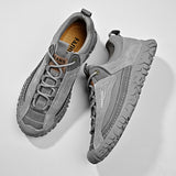 Men Shoes lace up Genuine Leather Casual High Quality Men Comfortable Soft Outdoor Shoes fashion Men's Casual