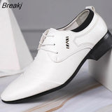 Shoes Men 2023 Autumn Men Shoes Low-top Solid Wedding Shoes Color Fashion Oxford Pointed Office