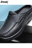 Men Women Slippers Thick Platform Outdoor Clogs Shoe Beach Sandals Male Soft Eva Indoor Home Slides Lover Flip