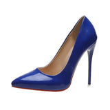 New Platform Ultra High Heels Woman Shoes Sexy Bling Pumps Party Dress Shoes Black Pink Blue Size