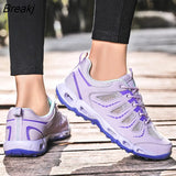 Women's Outdoor Mesh Water Shoes Water Waders Upstream Sports Shoes Beach Water Shoes Anti-slip and