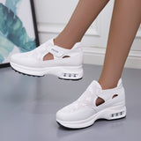 Woman 2024 Trend Casual Sneakers Shoes Female Platform Shoes Ladies Shoes Mesh Breathable Comfort Tennis Women