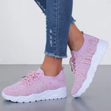 Lightweight Slip On Platform Sneakers Women Fashion Colorful Knitted Sock Shoes Woman Casual Running Walking Shoes