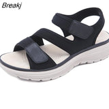 Summer Shoes Women Beach Sandals Casual Women Wedge Sandals Thick Sole Comfortable Ladies Summer Holiday Shoes