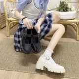 Breakj Back-Bottomed Retro Mary Jane Shoes Women 2025 New Four-Season Fashion Almost Thin Small Leather