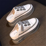Women's Half Slippers Platform Sandals Ladies Comfort Slip-on Sneakers Trendy Mules Hiking Sandals for Women Outdoor