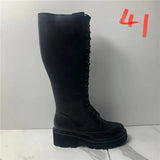 Size Classics Women Rivet Ankle Boots Crude Heels Square Toe Summer Half Slippers Autumn High Heels Boots Female Women