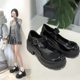 Lolita Women Japanese Style Mary Jane Vintage Girls High Heel Platform College Student Tacones Mujer Escarpins