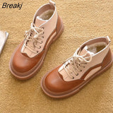 Winter Shoes Women Snow Boots Thick Sole Fashion Brand Women Boots Elegant Ladies Ankle Boots Warm Cotton Shoes