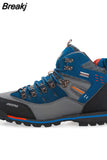 Men Hiking Shoes Winter Mens Mountain Climbing Sneakers Trekking Ankle Boots Male Outdoor Fashion Casual Snow Boot