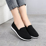 Women Mesh Breathable Flat Shoes 2023 New Ladies Comfort Light Casual Sneaker Women Slip on Loafers Outdoor Walking