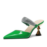 New Design Women Elegant Pointed Toe Strange Style High Heels Summer Outdoor Shoes Ladies Sandals Women