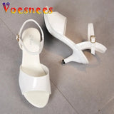 Sandals Women Shoes Size 43 Thin Heels Summer Naked Color Peep Toe High Heels Sexy Nightclub Party Slides Heels