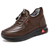 Plush Leather Solid Color Sneakers Women's Fashion and Versatile Lovers' Shoes Light Anti-skid Comfortable Large