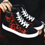 Hot Spring and Autumn Men Boots Comfortable Quality High Top Shoes Men New Casual Shoes Botas Breathable Masculinas