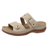 Sandals Women Summer Platform Sandals Women Elegant Low Heels Sandals Slippers Zapatos Mujer Wedge Heeled Sandals