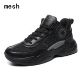 Men Running Shoes High Top Sneakers Women Breathable Gym Athletic Shoes White Sneakers Height Increasing Zapatillas De