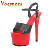Shoes Women Brand New Sexy Strippers Catwalk Show Sandals 13 15 17 CM High Heels Platform Girls Shoe Party Club Drop