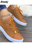 Shoes Women New 2023 Casual Sneakers Fashion Flat Lace Up Outdoor Walking Sport Plus Size 43 Zapatillas