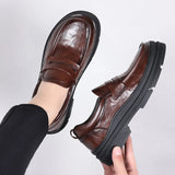 Men laofers slip on Driving Moccasins Comfortable Loafer Shoes Men's Casual Shoes genuine Leather Loafers Flats Shoes for