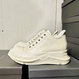 Breakj Men's Shoes Spring And Summer New Low-Help Canvas Breathable Students With Thick Soles To Increase High Shoes Women's
