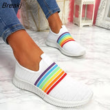 New Fashion Women Casual Shoes Breathable Mesh Designer Sneakers Comfortable Running Sport Light Shoes Plus
