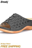 Women Sandals Summer Shoes Woman Wedge Heels Sandals Plus Size Flip Flops Drop Shipping Wedges Shoes Sandalias