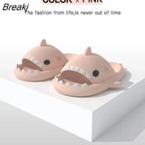 Summer Shark Slippers Women Indoor Home Couple Kids Slipper Cute EVA Soft Anti-skid Funny Sandals Sandalias De