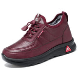 Plush Leather Solid Color Sneakers Women's Fashion and Versatile Lovers' Shoes Light Anti-skid Comfortable Large