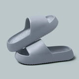 Candy Color Eva Slippers for Women Soft Sole Indoor Home Slippers Woman Non Slip Bathroom House Shoes Couple Cloud