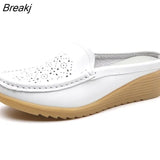 Summer Woman Shoes Platform Slippers Wedge Flip Flops Women Non-Slip Slippers For Women Casual Mules Female