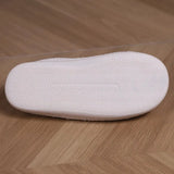 Women's Warm Lambswool Slippers Heart Printed Plush Home Slippers Shoes for Women Non Slip Soft Bottom Slides