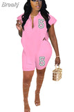 Sexy Hollow Two Piece Set 2023 Summer Tracksuit Women Side Hollw Out Lapel Shirt + Bodycon Shorts Club Matching