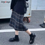 Lolita Mary Jane Shoes Women Cute Kawaii Chunky Platform Flats Fashion Designer Buckle Strap Leather women's Loafers