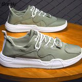 Mens Shoes Summer Breathable Single Shoes Quick Drying Cloth Shoes Ice Canvas Shoes Men's Board Shoes Versatile Casual