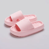New Thick Platform Slippers for Women Summer Eva Soft Sole Non Slip Home Slides Woman Solid Thick Bottom Beach Flip
