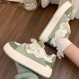 sneakers Women's Shoes Training Retro Spring New Thick-soled Students Casual All-match Niche Sports Trend Sneakers