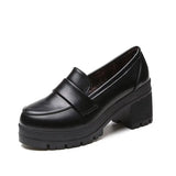 High School Student Shoes Girly Girl Lolita Shoes Cospaly Shoes JK Uniform PU Leather Loafers Casual