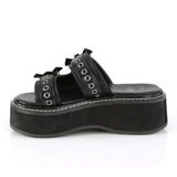 Design Gothic Style Vampire Cosplay Platform Wedges Woman Shoes Sandals Summer Cosy Fashion Women Shoes Slipper