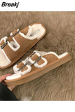 Womens Shoes 2023 Flat Sandals Summer Heels Large Size Suit Female Beige Luxury Without Gladiator Girls Comfort Clogs