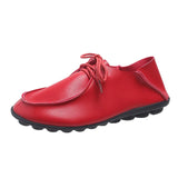 Women Flats Shoes Low Heel Women's Moccasins Ballet Shallow Female Shoes Lace Up Woman Shoes Loafers Footwear Zapatos De